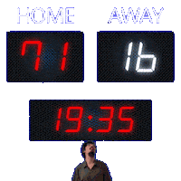 16 Away Sticker