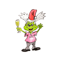 Wipperoz christmas celebration merry christmas new year Sticker