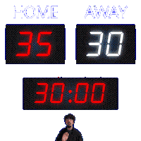 30 Away Sticker