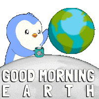 Good Morning Coffee Sticker by Pudgy Penguins