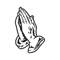 pray praying hands Sticker by Victory church