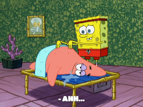 season 8 spongebob's runaway roadtrip: patrick's staycation GIF by SpongeBob SquarePants