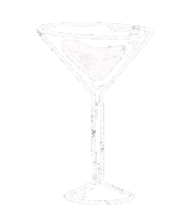 White Wine Drinking Sticker