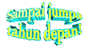 new year text Sticker
