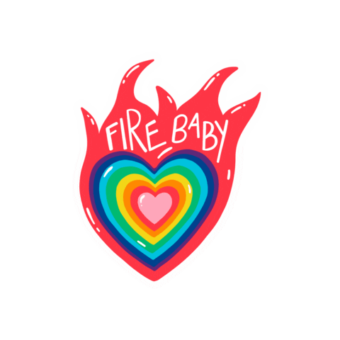 Wasabi_digital giphygifmaker pride lgbt pride month Sticker