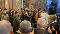 Zelensky and Finnish PM Attend Funeral for Prominent Ukrainian War Hero in Kyiv