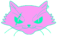Cat Smile Sticker