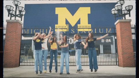 Big House GIF by University of Michigan