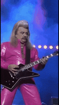 rolandrosetti meme pink rock 80s GIF