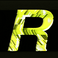 Glitch Alphabet GIF by #BASILIO