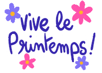 Flower Hello Sticker by Eledraws (Eleonore Bem)