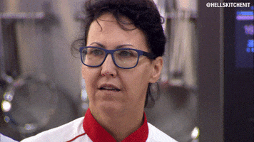monica say what GIF by Hell's Kitchen Italia