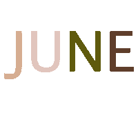 claraivy summer colours june month Sticker