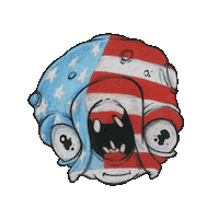 American Artist Sticker by BOYISHMIND