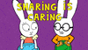 Friends Thank You GIF by Simon Super Rabbit