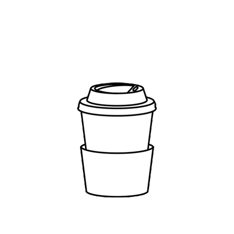 loop coffee Sticker by The Bannermen