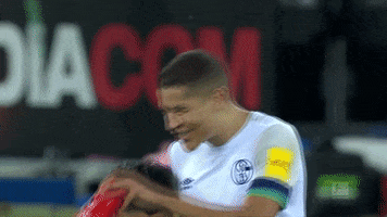 Football Hug GIF by FC Schalke 04