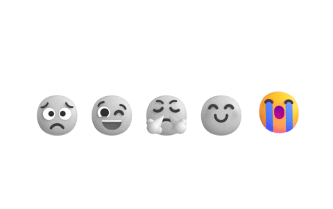 Mood Crying Sticker