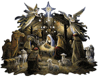 Christmas Jesus Sticker by MANGOTEETH