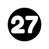 Number Blanco Sticker