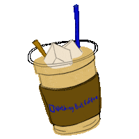 sleepy coffee Sticker