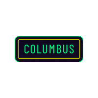 Columbus Sticker by Orange Leaders