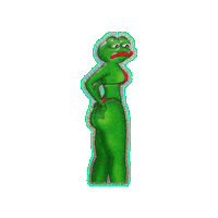 Pepe Bbl Sticker by The LSD Hotel