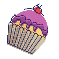 Ice Cream Cake Love Sticker by Digital Pratik