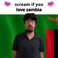 Zambia Flag GIF