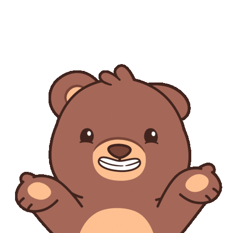 Teddy Bear Sticker by BEARISH