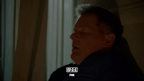 9-1-1 sigh GIF