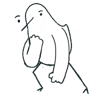 PomboDiOclin cool peace pose paz Sticker