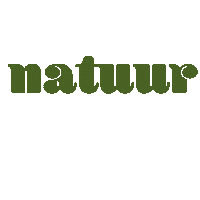 Natuur Sticker by Met Zonder Jas