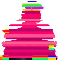 TeammblHQ glitch dj bomber jacket musicbylukas Sticker