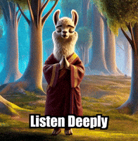 Listening Wisdom GIF by dalaillamazen