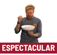 Food Wow Sticker by Daniel del Toro