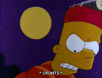 Pulling Season 3 GIF by The Simpsons