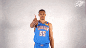 Sport Thumbs Down GIF by OKC Thunder
