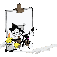 Art Painting Sticker