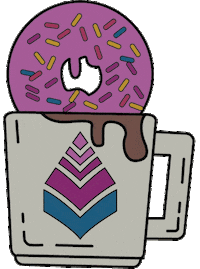 Donuts Sticker by SHREDLY