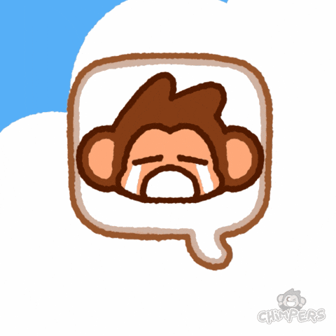 Sad Text GIF by Chimpers