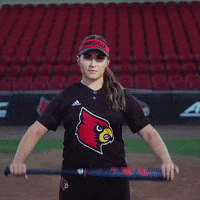 University Of Louisville Softball GIF by Louisville Cardinals