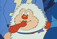 rainbow brite kiss GIF