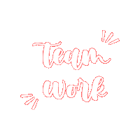 Team Work Sticker by myidbox