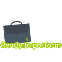 inema work school ready performance Sticker