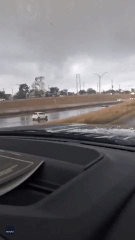 Tornado Whips Across San Antonio Highway