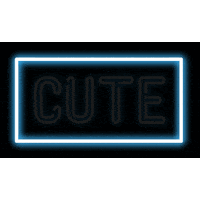 Neon Turquoise Sticker by AllWriteByMe