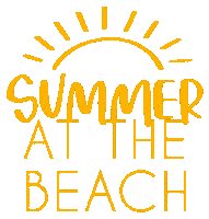 Beach Life Summer Sticker by Aceatthebeach