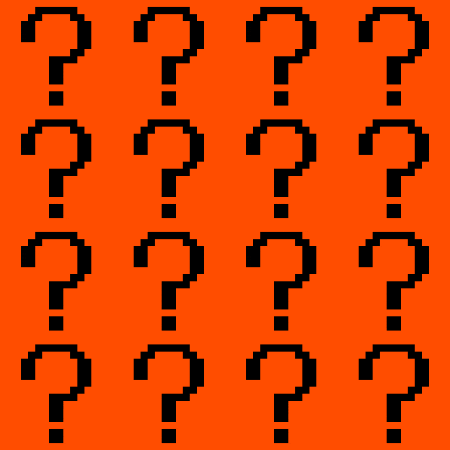 FunkyFungusFeeder giphygifmaker red question mark GIF