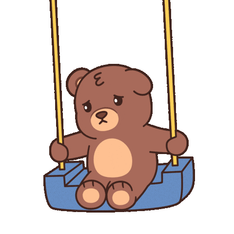 Teddy Bear Love Sticker by BEARISH
